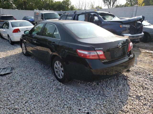 4T1BE46K27U044123 - 2007 TOYOTA CAMRY CE BLACK photo 3