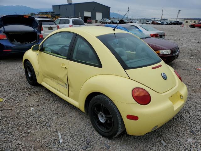 3VWCK21C22M406225 - 2002 VOLKSWAGEN NEW BEETLE 黄色 照片 3