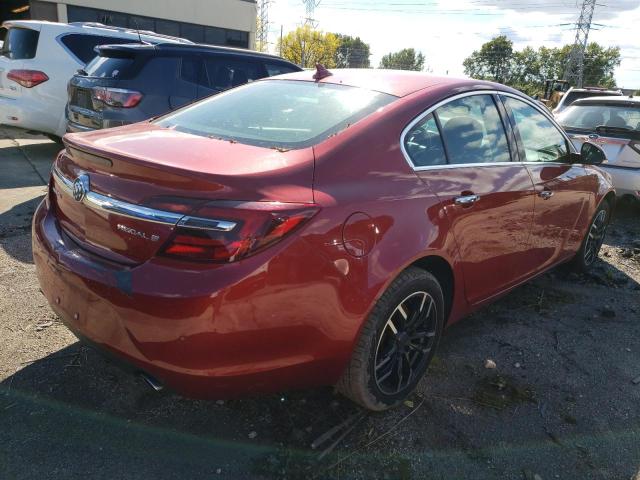 2G4GN5EX3E9189884 - 2014 BUICK REGAL PREM RED photo 4