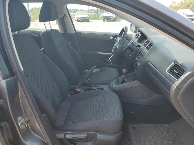 3VW1K7AJ9BM386512 - 2011 VOLKSWAGEN JETTA BASE 灰色 照片 5