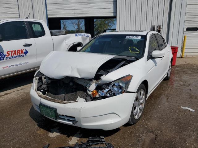 1HGCP2F81AA137091 - 2010 HONDA ACCORD EXL WHITE photo 2