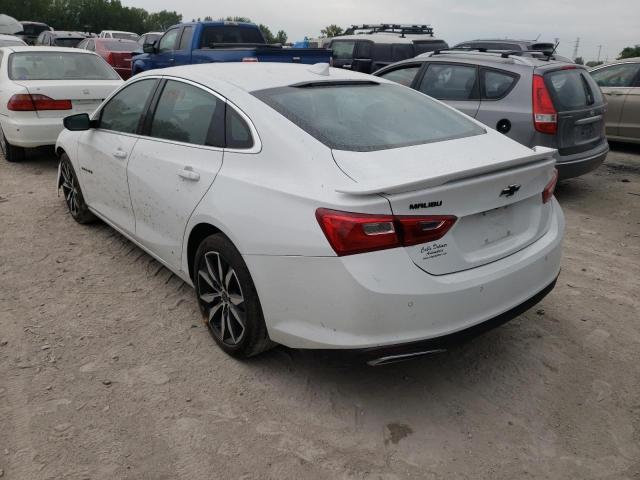 1G1ZG5STXMF027886 - 2021 CHEVROLET MALIBU RS WHITE photo 3