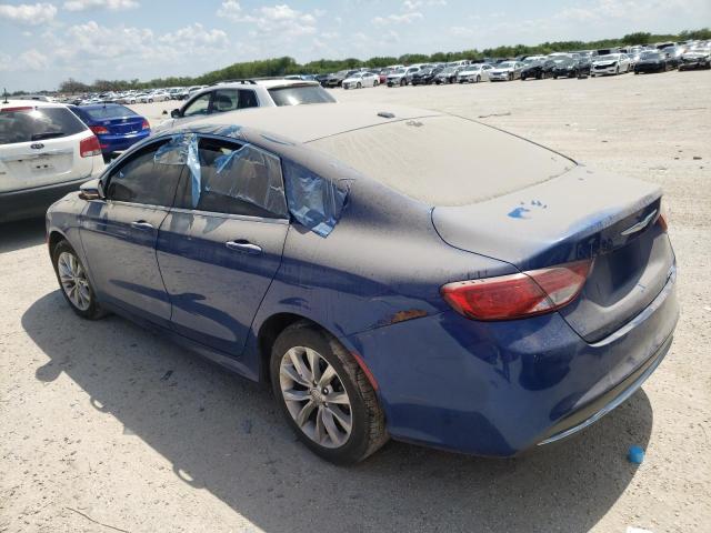 1C3CCCCB7FN734511 - 2015 CHRYSLER 200 C BLUE photo 3