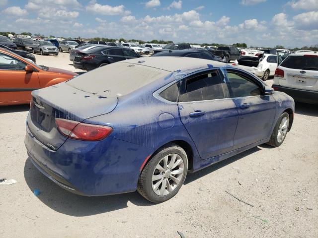 1C3CCCCB7FN734511 - 2015 CHRYSLER 200 C BLUE photo 4