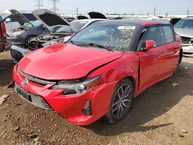JTKJF5C76GJ016435 - 2016 TOYOTA SCION TC 红色 照片 2