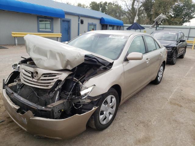 4T1BE46K57U041653 - 2007 TOYOTA CAMRY CE TAN photo 2