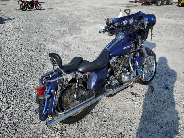 1HD1KBW136Y653571 - 2006 HARLEY-DAVIDSON FLHXI BLUE photo 4