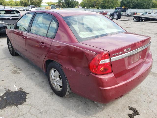 1G1ZT52864F122601 - 2004 CHEVROLET MALIBU LS BURGUNDY photo 3