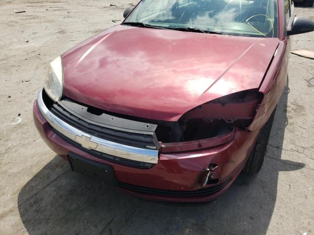 1G1ZT52864F122601 - 2004 CHEVROLET MALIBU LS BURGUNDY photo 9