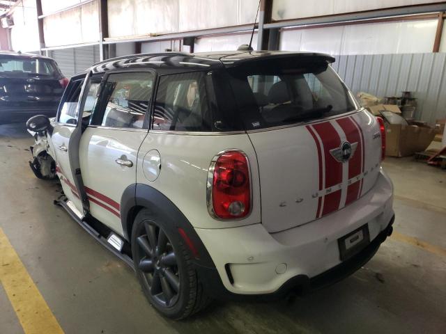 WMWZC5C52EWP37317 - 2014 MINI COOPER S C WHITE photo 3