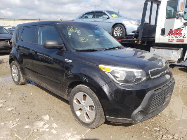 KNDJN2A26G7271647 - 2016 KIA SOUL BLACK photo 1