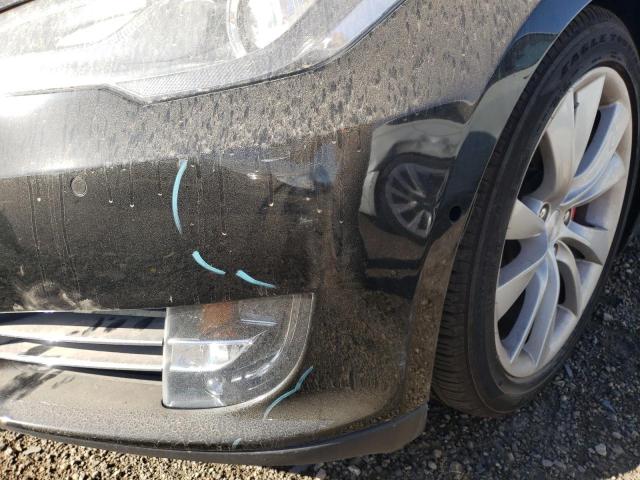 5YJSA1H28EFP66052 - 2014 TESLA MODEL S Negro foto 10