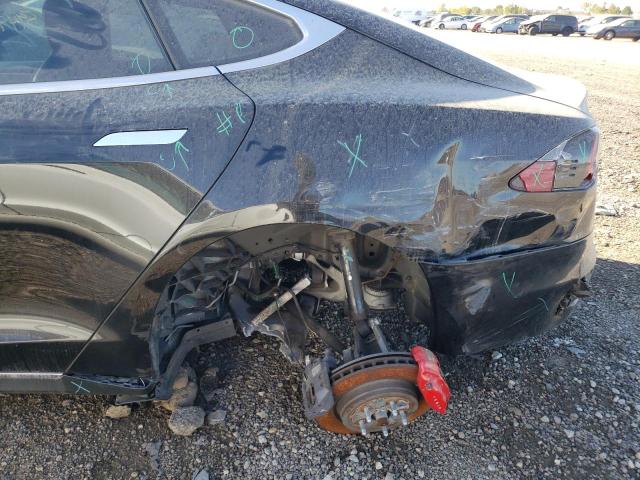 5YJSA1H28EFP66052 - 2014 TESLA MODEL S Negro foto 9