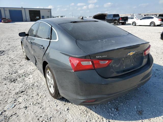 1G1ZB5ST7HF261696 - 2017 CHEVROLET MALIBU LS CHARCOAL photo 3