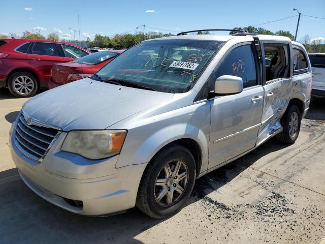 2A4RR5D17AR457919 - 2010 CHRYSLER TOWN & COU SILVER photo 2