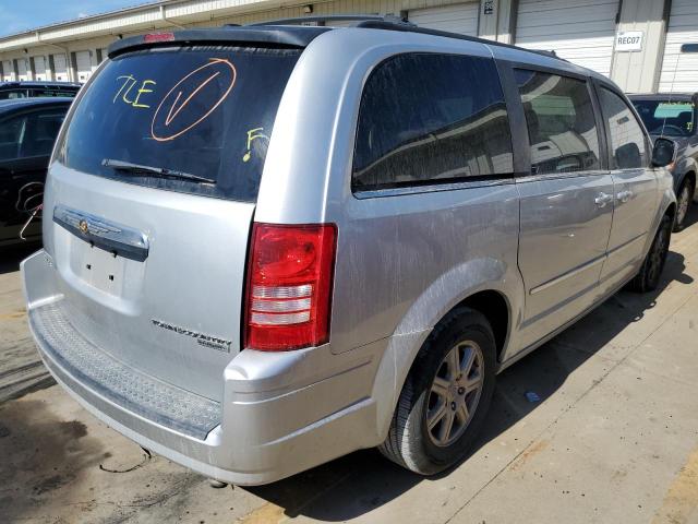 2A4RR5D17AR457919 - 2010 CHRYSLER TOWN & COU SILVER photo 4