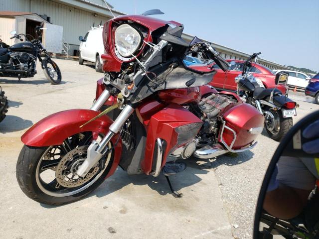 5VPTW36N8C3005905 - 2012 VICTORY MOTORCYCLES CROSS COUN RED photo 2