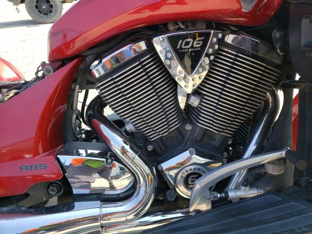 5VPTW36N8C3005905 - 2012 VICTORY MOTORCYCLES CROSS COUN RED photo 7