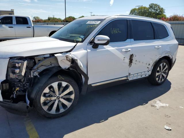 5XYP34HC5NG256292 - 2022 KIA TELLURIDE WHITE photo 9