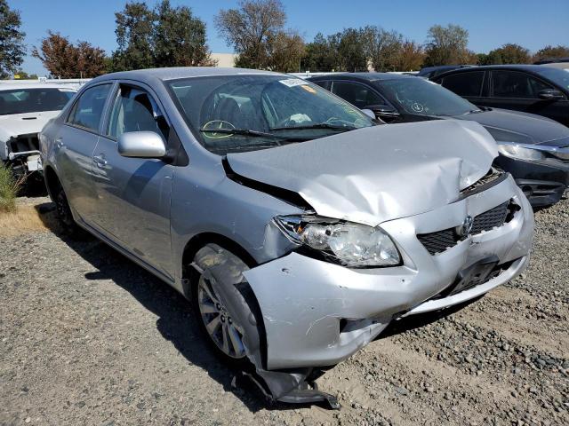 1NXBU4EE3AZ335185 - 2010 TOYOTA COROLA SILVER photo 1