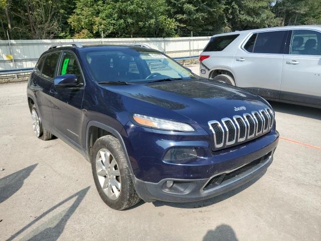 1C4PJMDS8FW510150 - 2015 JEEP CHEROKEE L BLUE photo 1