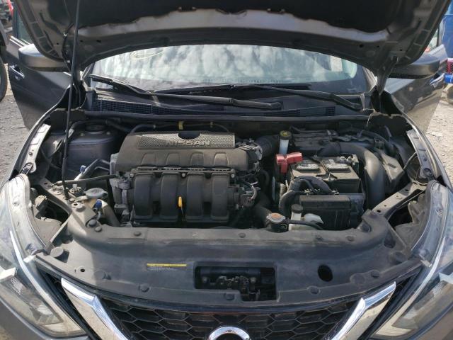 3N1AB7AP7HY393664 - 2017 NISSAN SENTRA S GRAY photo 7