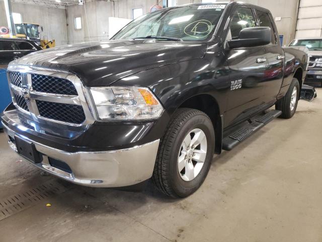 1C6RR7GG6HS583450 - 2017 RAM 1500 SLT BLACK photo 2