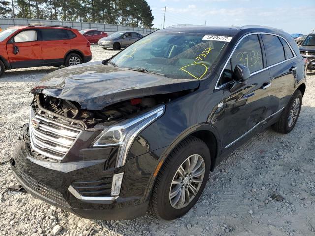 1GYKNCRS3KZ277332 - 2019 CADILLAC XT5 LUXURY BLACK photo 2