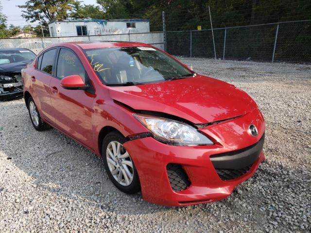 JM1BL1W70D1818189 - 2013 MAZDA 3 I RED photo 1