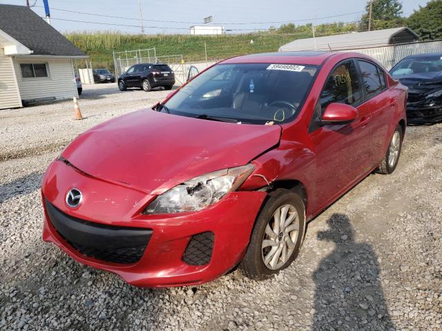 JM1BL1W70D1818189 - 2013 MAZDA 3 I RED photo 2