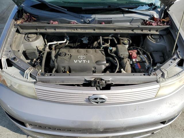JTLKT324440140855 - 2004 TOYOTA SCION XB SILVER photo 7