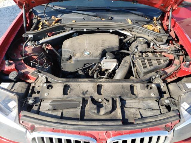 5UXWZ7C39H0V91728 - 2017 BMW X3 SDRIVE2 RED photo 7