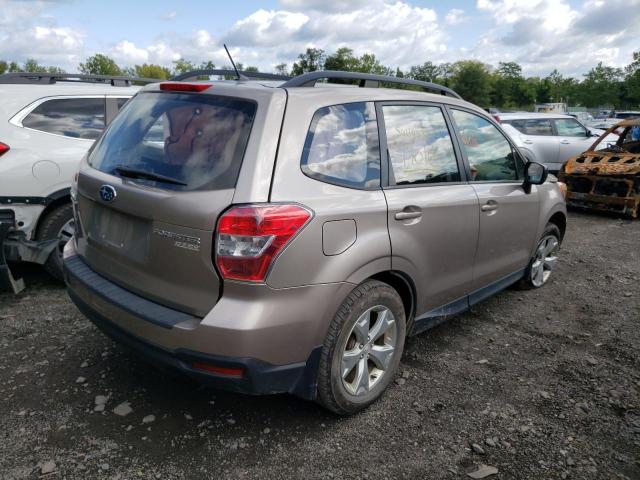 JF2SJABC3FH587129 - 2015 SUBARU FORESTER 2 GRAY photo 4