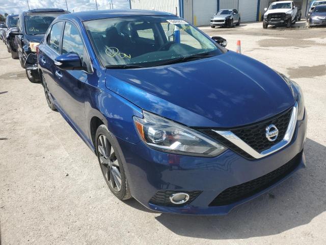 3N1CB7AP3HY203027 - 2017 NISSAN SENTRA SR BLUE photo 1