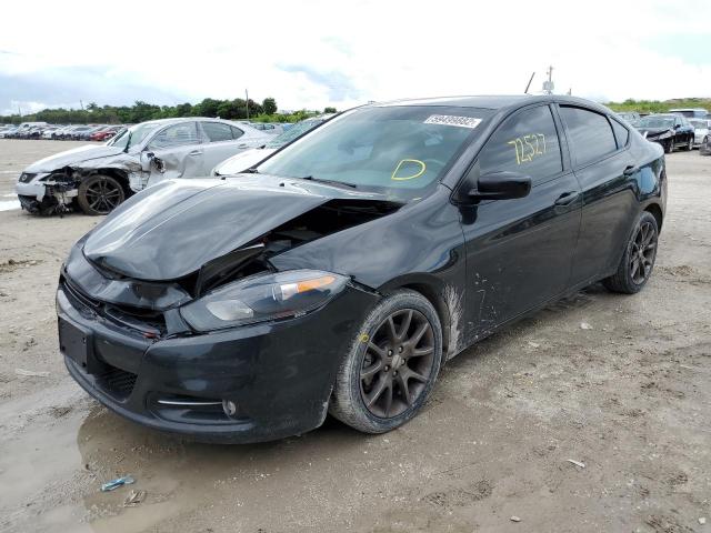 1C3CDFFA7GD796922 - 2016 DODGE DART SXT S BLACK photo 2