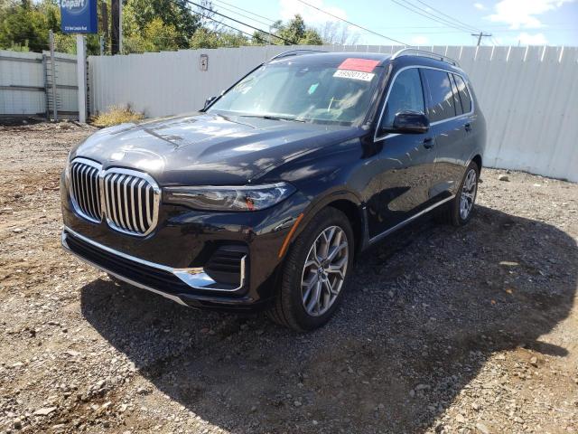 5UXCW2C01L9C40257 - 2020 BMW X7 XDRIVE4 BLACK photo 2
