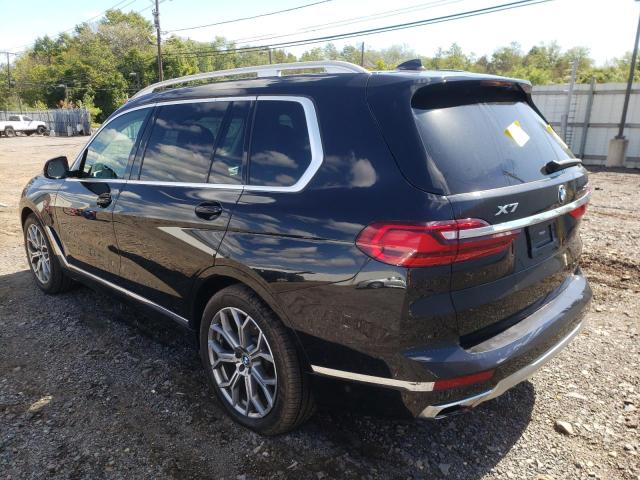 5UXCW2C01L9C40257 - 2020 BMW X7 XDRIVE4 BLACK photo 3