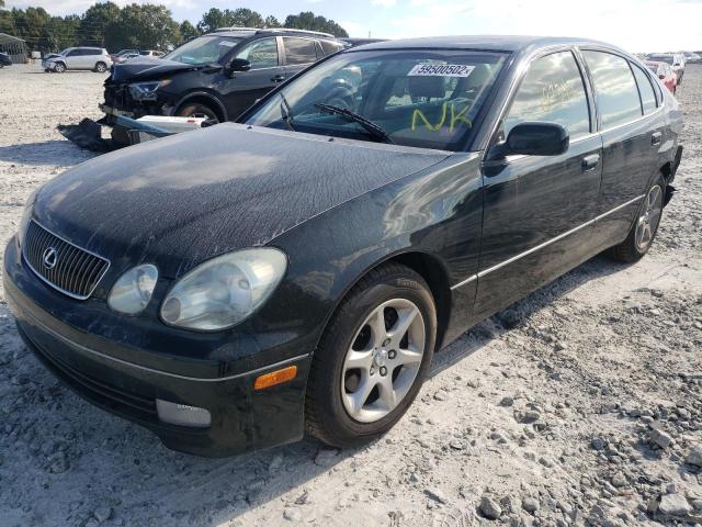 JT8BD69S210141544 - 2001 LEXUS GS 300 GREEN photo 2