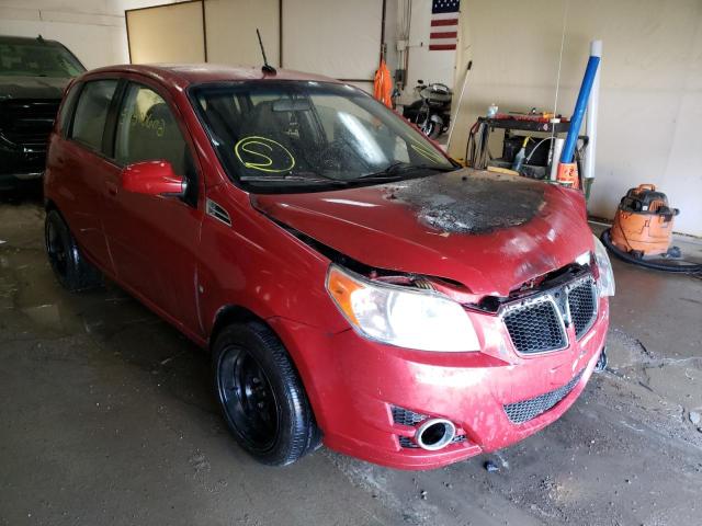 KL2TD66E49B647173 - 2009 PONTIAC G3 RED photo 1