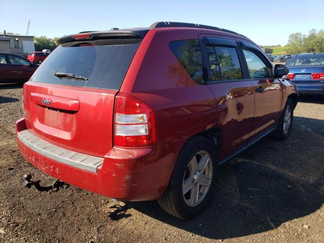 1J8FF47W47D193047 - 2007 JEEP COMPASS RED photo 4