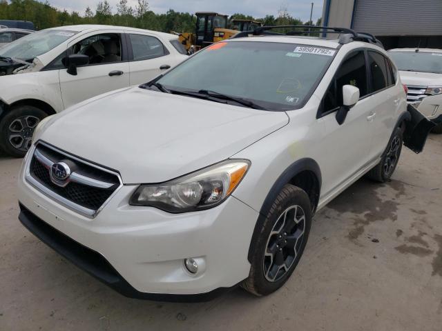 JF2GPAVC7D2839710 - 2013 SUBARU XV CROSSTR WHITE photo 2