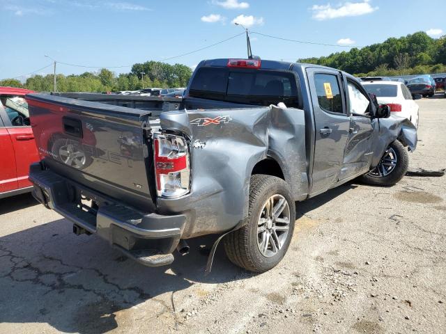 1GCGTCEN5M1298413 - 2021 CHEVROLET COLORADO L GRAY photo 4