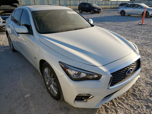 JN1EV7AP5LM205101 - 2020 INFINITI Q50 PURE WHITE photo 1