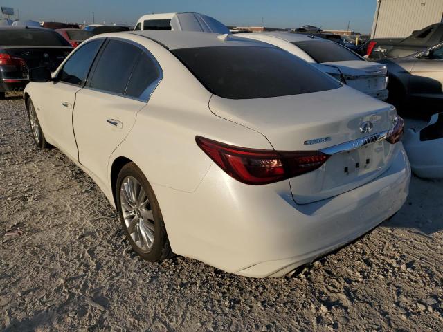 JN1EV7AP5LM205101 - 2020 INFINITI Q50 PURE WHITE photo 3