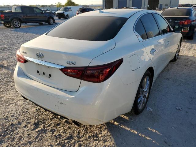 JN1EV7AP5LM205101 - 2020 INFINITI Q50 PURE WHITE photo 4