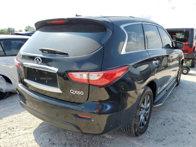 5N1AL0MMXEC521642 - 2014 INFINITI QX60 BLACK photo 4