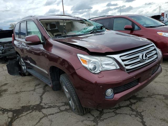 JTJJM7FX1C5039707 - 2012 LEXUS GX 460 PRE MAROON photo 1