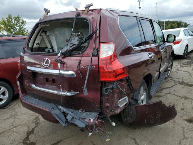 JTJJM7FX1C5039707 - 2012 LEXUS GX 460 PRE MAROON photo 4