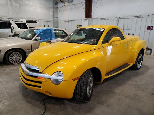 1GCES14H15B120150 - 2005 CHEVROLET SSR 黄色 照片 2