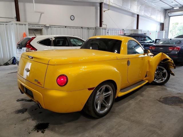 1GCES14H15B120150 - 2005 CHEVROLET SSR 黄色 照片 4